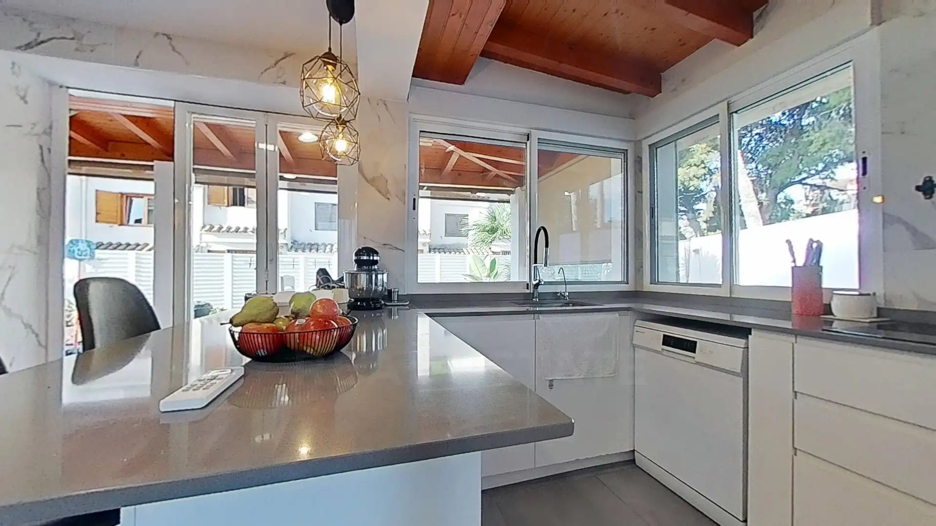 Cocina de Casa o chalet en venta en Benicasim / Benicàssim con Aire acondicionado, Calefacción y Terraza