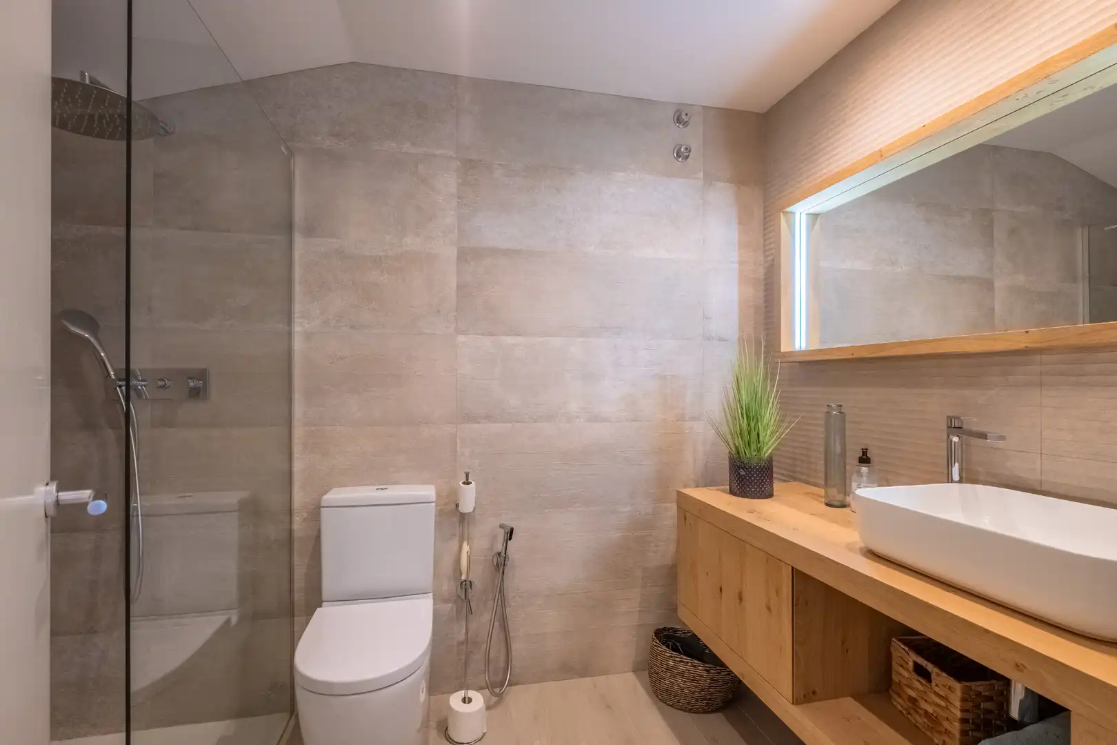 Badezimmer von Maisonette zum Verkauf in Palamós mit Klimaanlage, Heizung und Terrasse