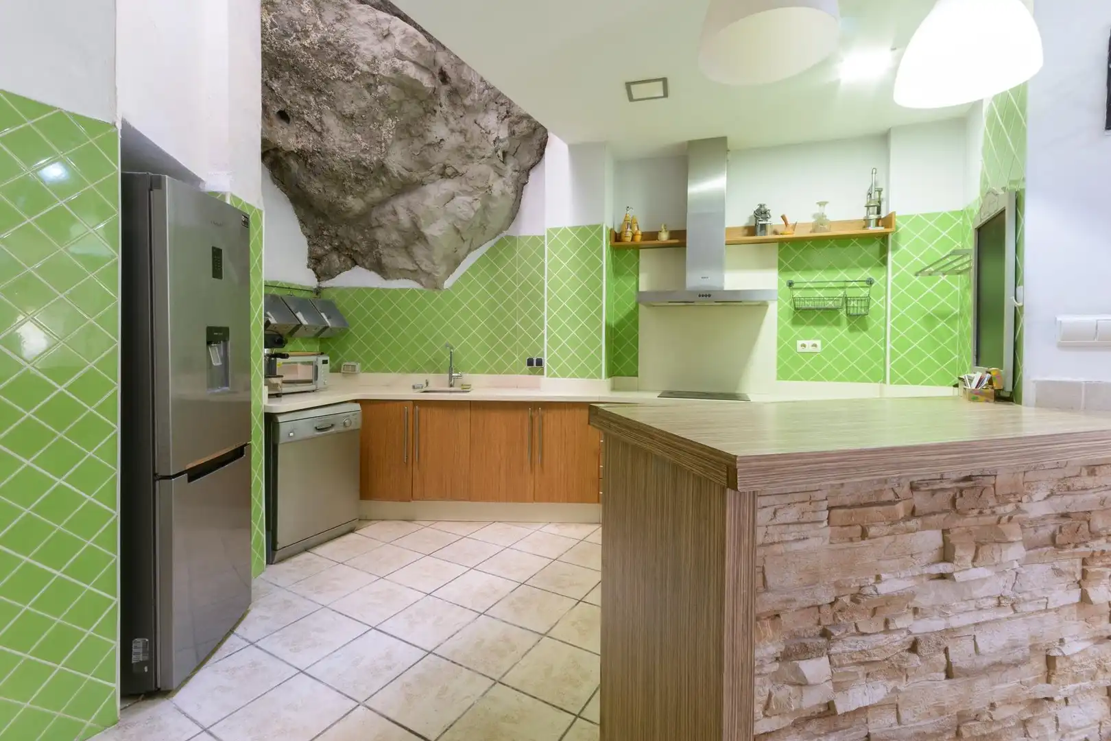 Cocina de Casa o chalet en venta en La Font d'en Carròs con Calefacción, Terraza y Balcón