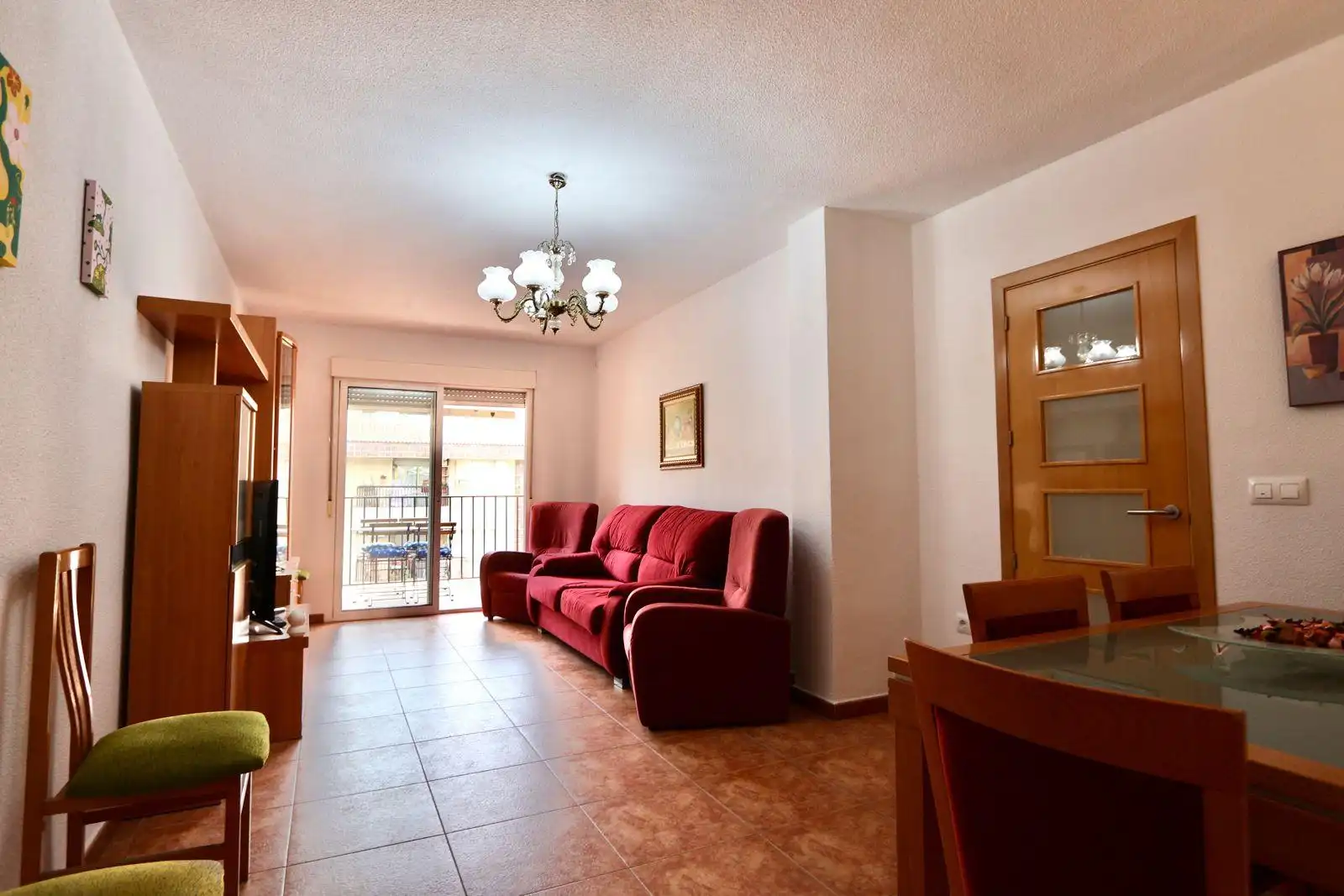 Sala de estar de Piso en venta en Molina de Segura con Aire acondicionado, Amueblado y Horno