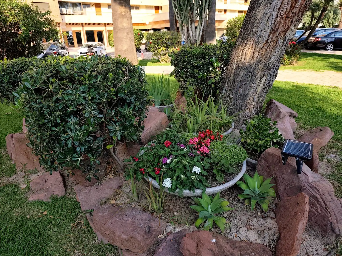 Jardín de Piso en venta en Alicante / Alacant con Aire acondicionado, Terraza y Trastero