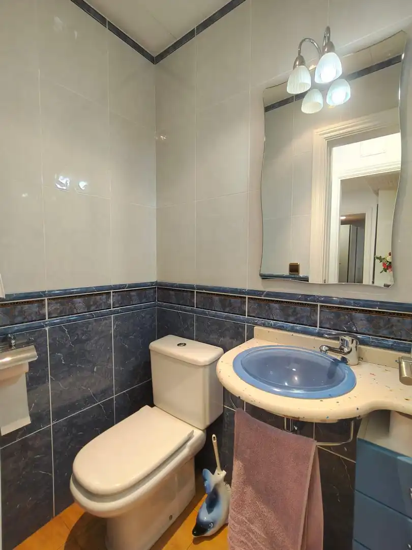 Bathroom of Detached homes for sale in Polinyà  with Air Conditioner, Private garden and Parquet flooring
