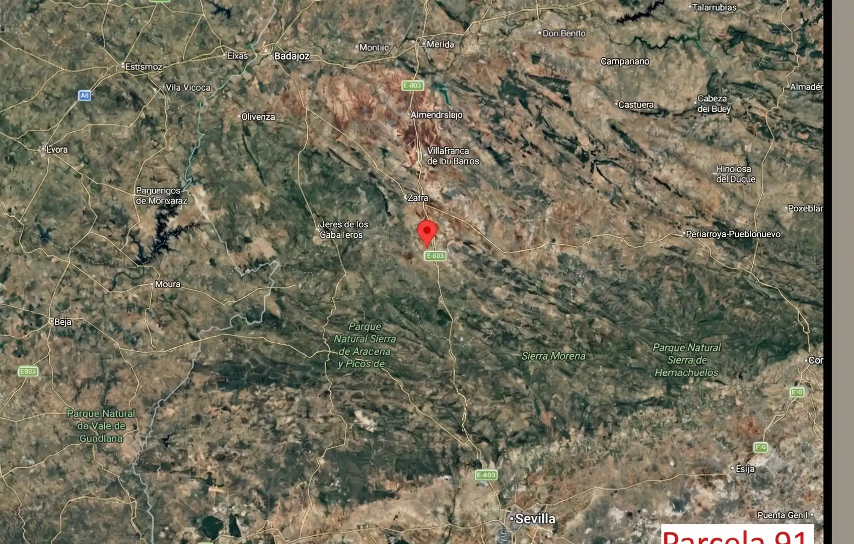Terreny en venda en Fuente de Cantos