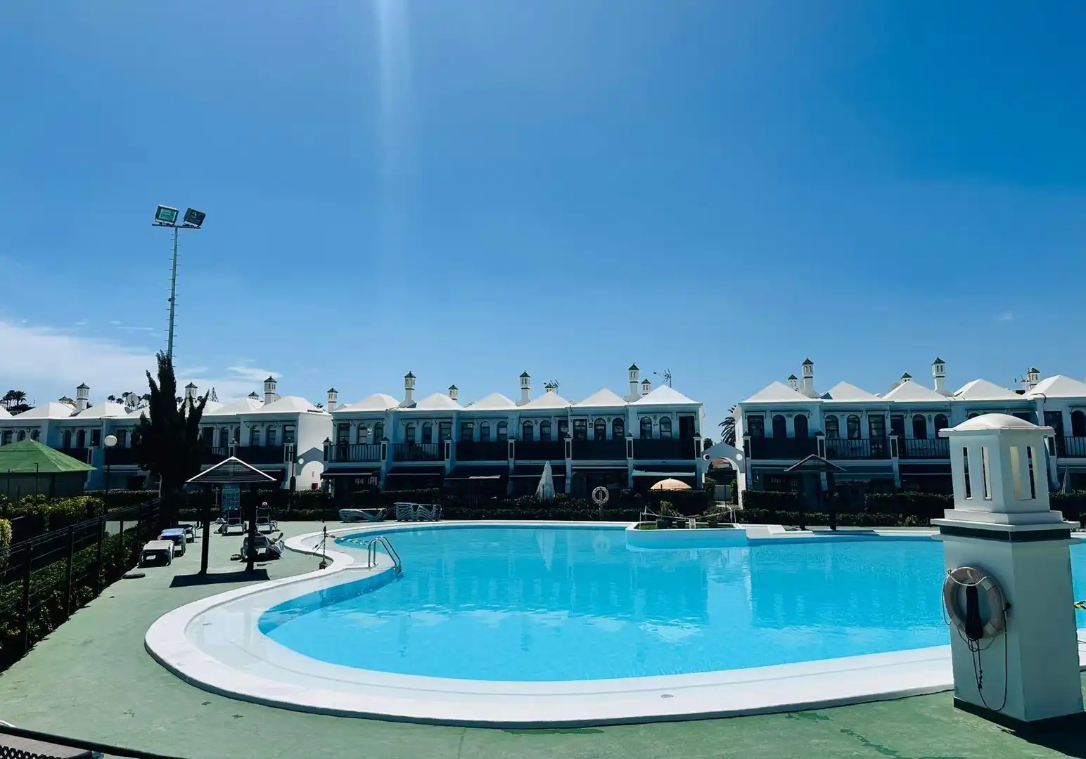 Piscina de Casa o chalet de alquiler en San Bartolomé de Tirajana con Aire acondicionado, Jardín privado y Terraza