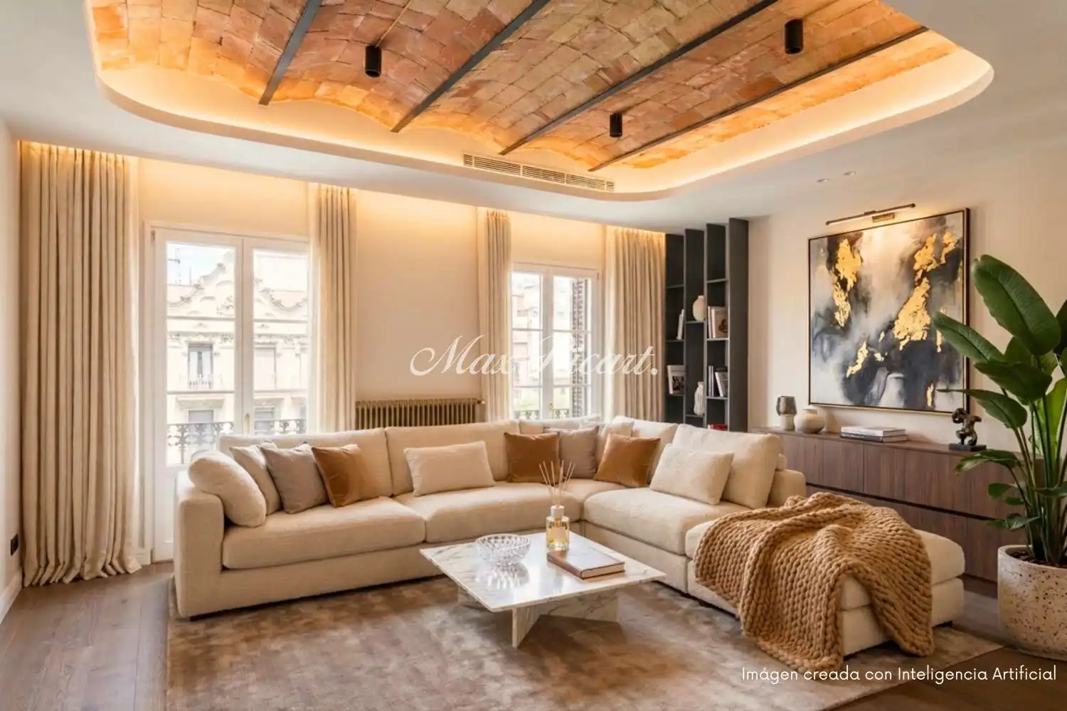 Piso con terraza en venta en Eixample