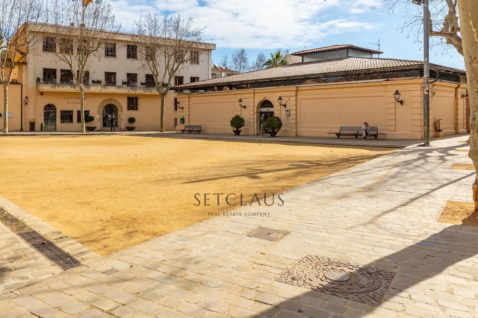 Vista exterior de Pis en venda en Alella amb Calefacció i Terrassa