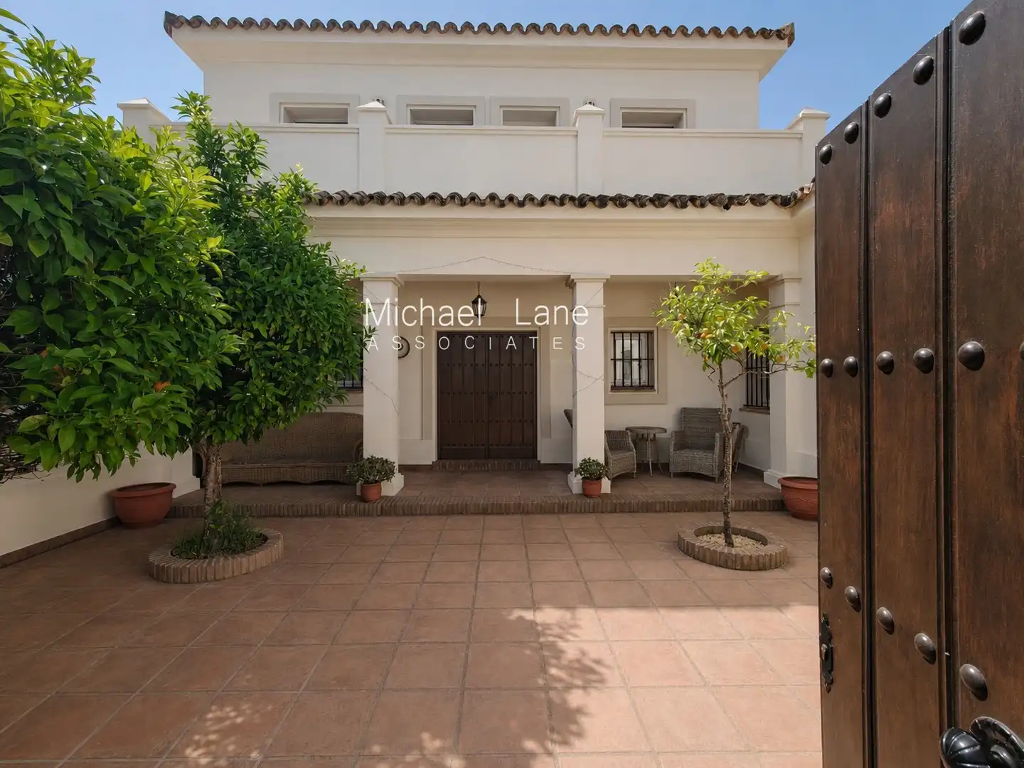 Exterior view of Houses for sale in Sotogrande  with Air Conditioner, Heating and Private garden