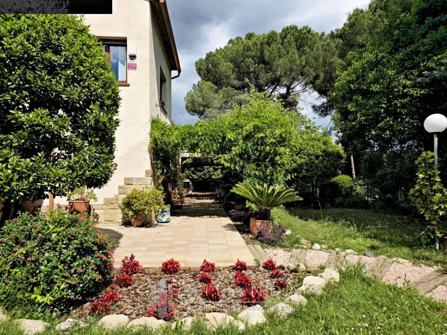 Jardín de Casa o chalet en venta en L'Ametlla del Vallès con Aire acondicionado, Jardín privado y Terraza