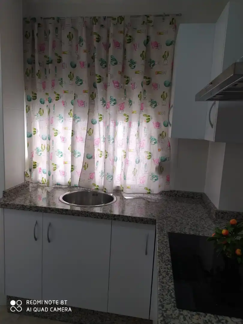 Küche von Wohnung zur Miete in Huelva mit Möbliert, Waschmaschine und Balkon