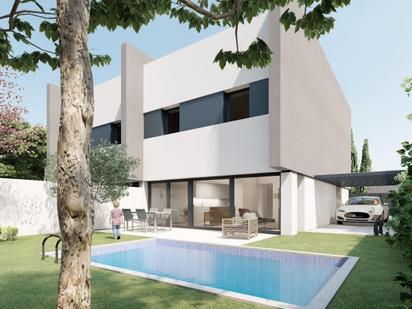 Exterior view of Single-family semi-detached for sale in Cambrils  with Private garden and Home automation