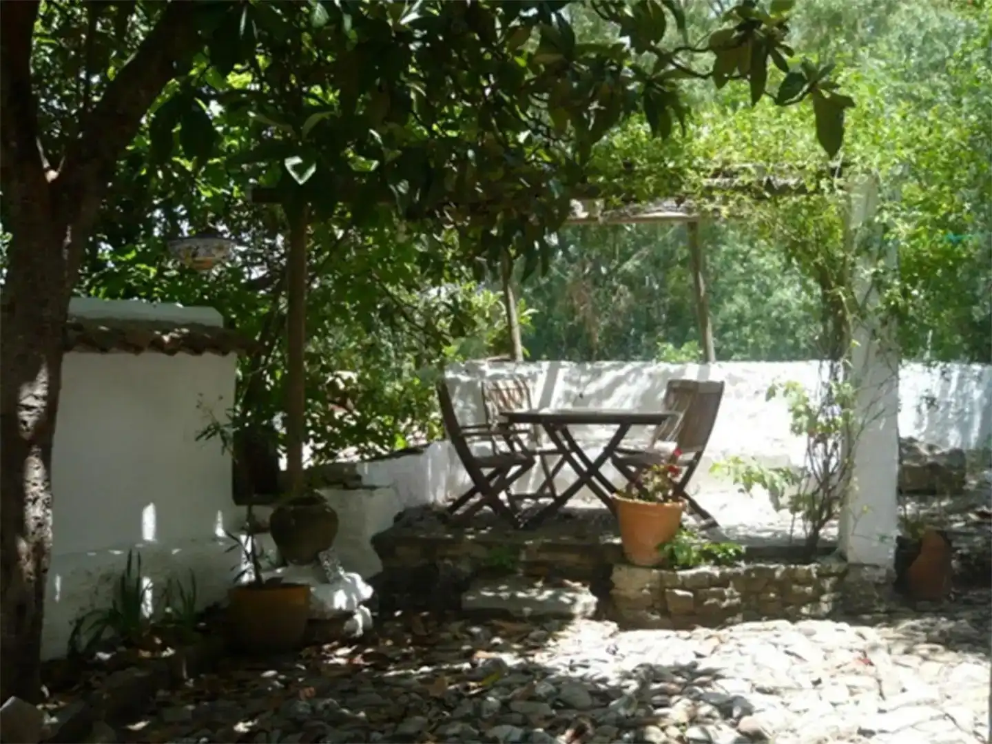 Terrassa de Finca rústica en venda en Grazalema amb Jardí privat i Moblat