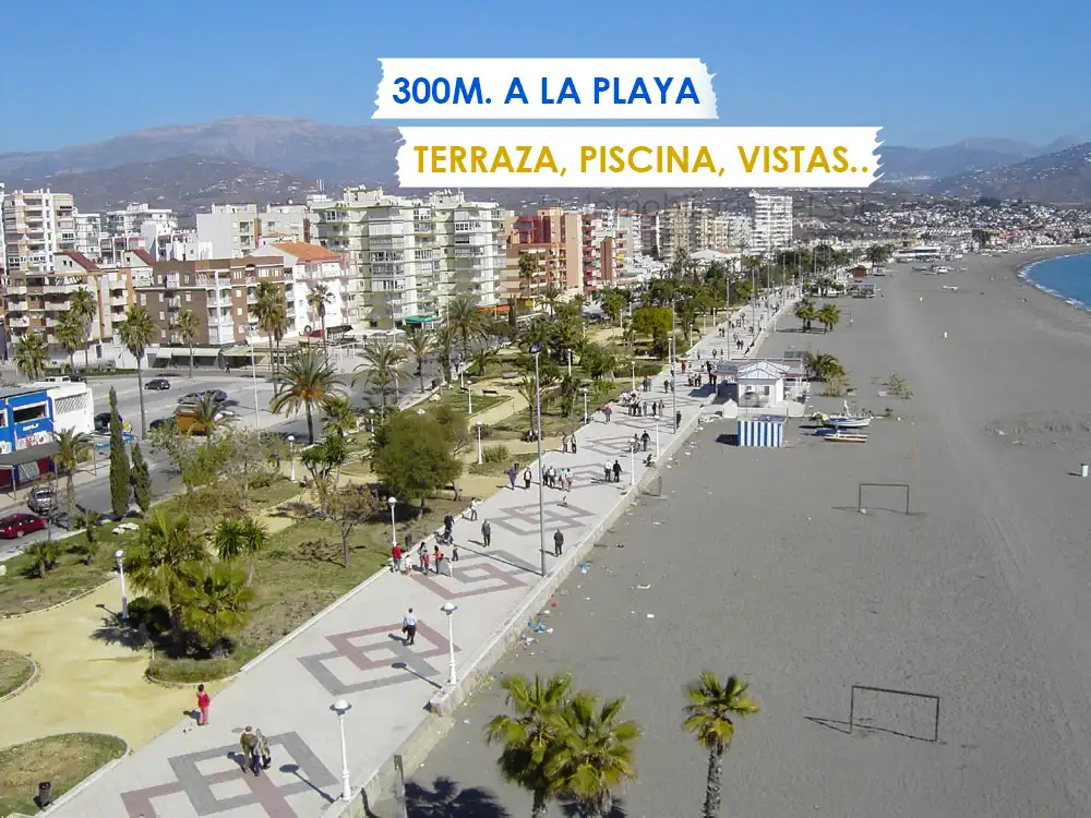 Außenansicht von Wohnung zum Verkauf in Vélez-Málaga mit Terrasse, Möbliert und Waschmaschine