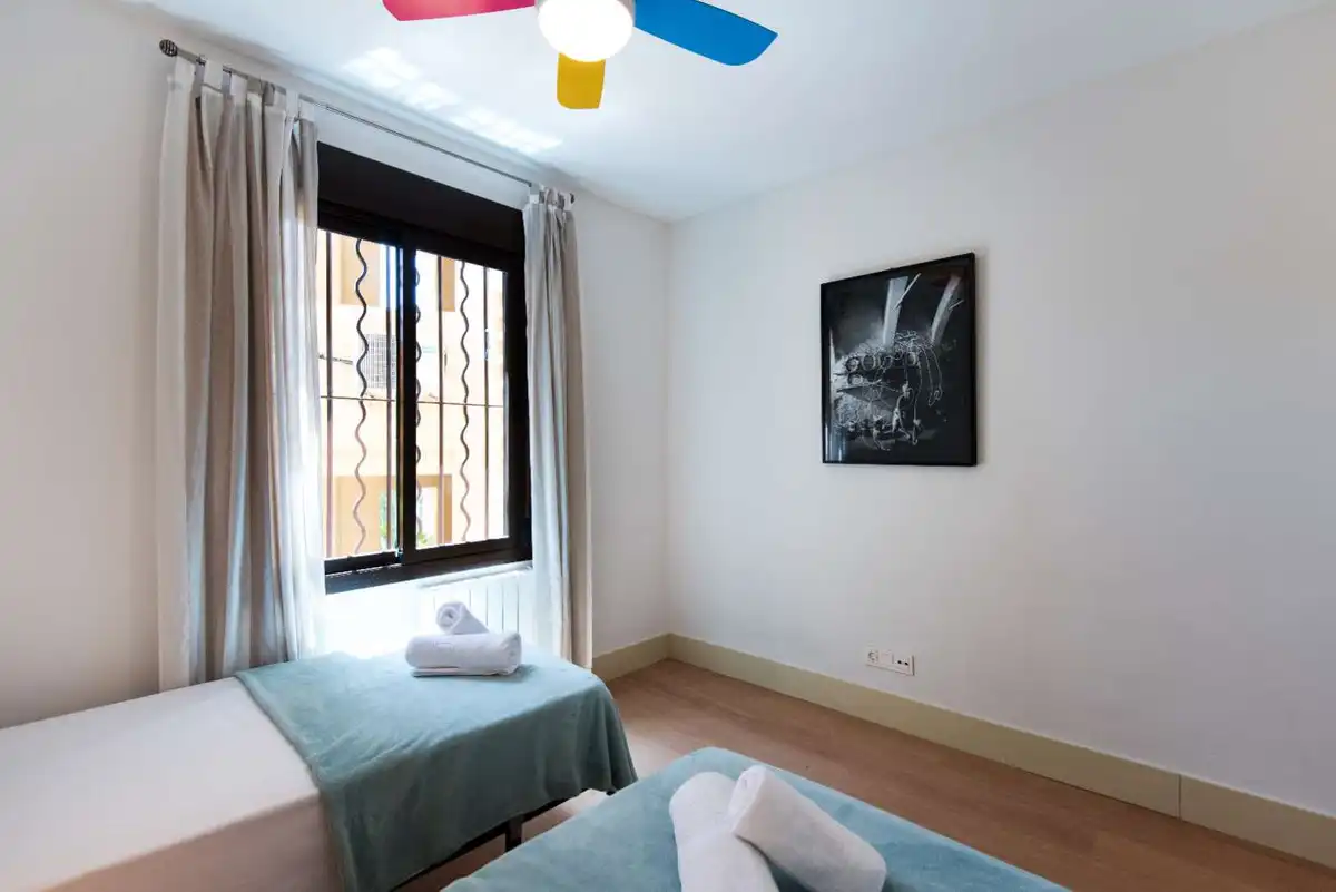 Bedroom of Apartments for sale in Benalmádena  with Air Conditioner and Furnished