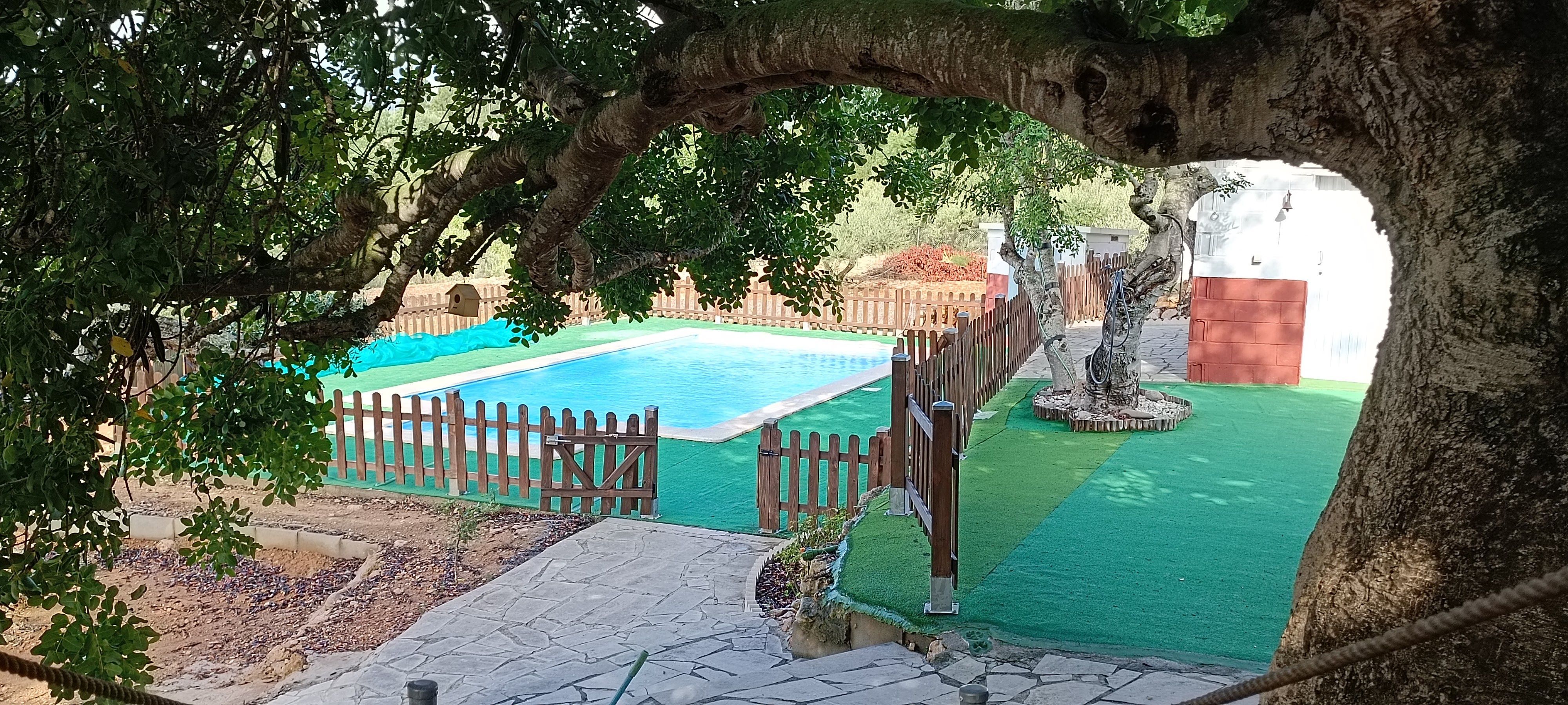 Piscina de Finca rústica en venda en L'Ampolla amb Aire condicionat, Terrassa i Traster