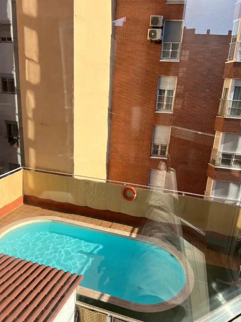 Swimming pool of Flat for rent in Madrid  with Air Conditioner, Heating and Parquet flooring