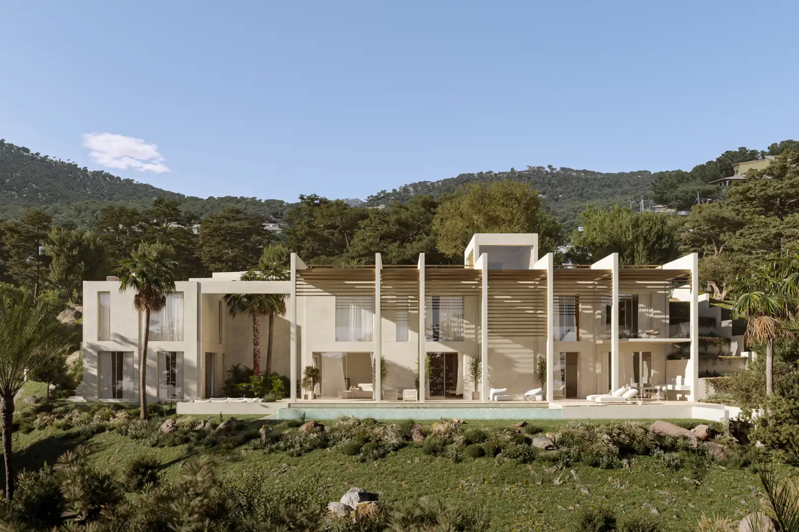 Vista exterior de Casa o chalet en venta en Calvià con Aire acondicionado, Calefacción y Jardín privado