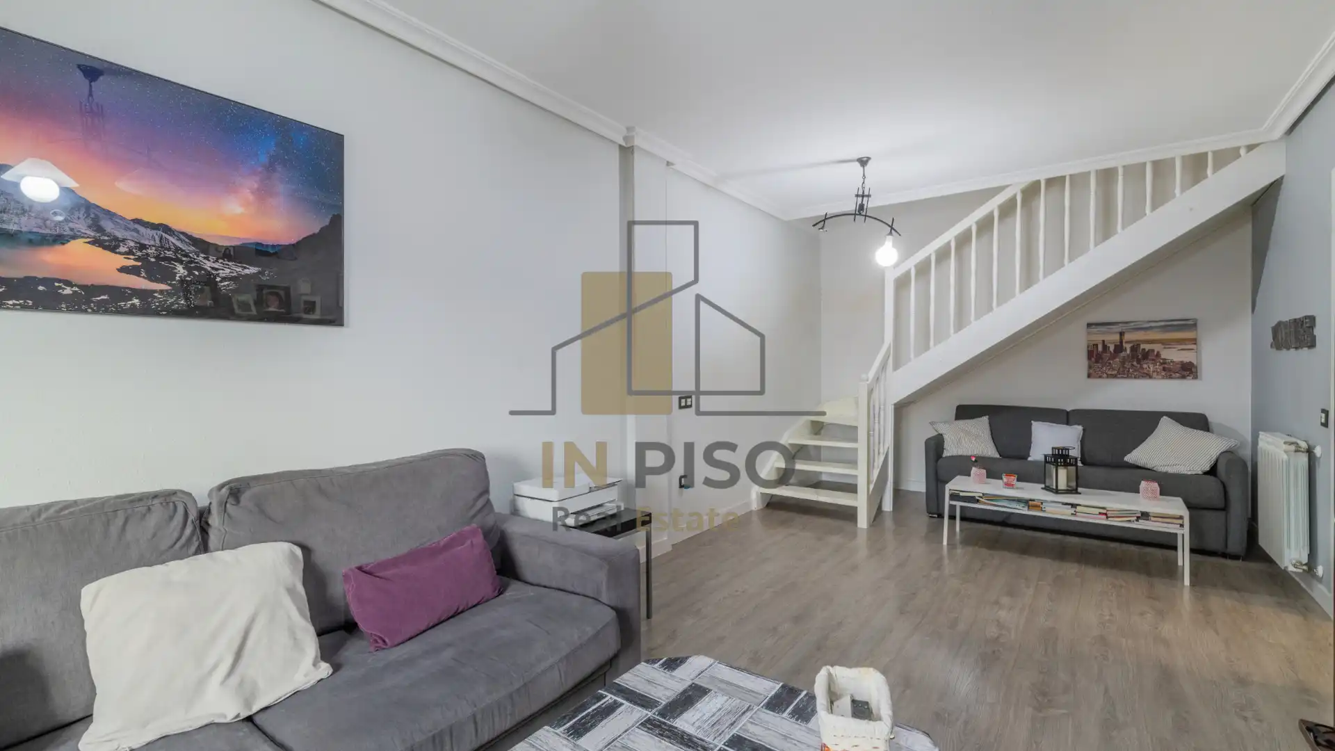 Living room of Duplex for sale in Torrejón de la Calzada  with Air Conditioner, Heating and Balcony