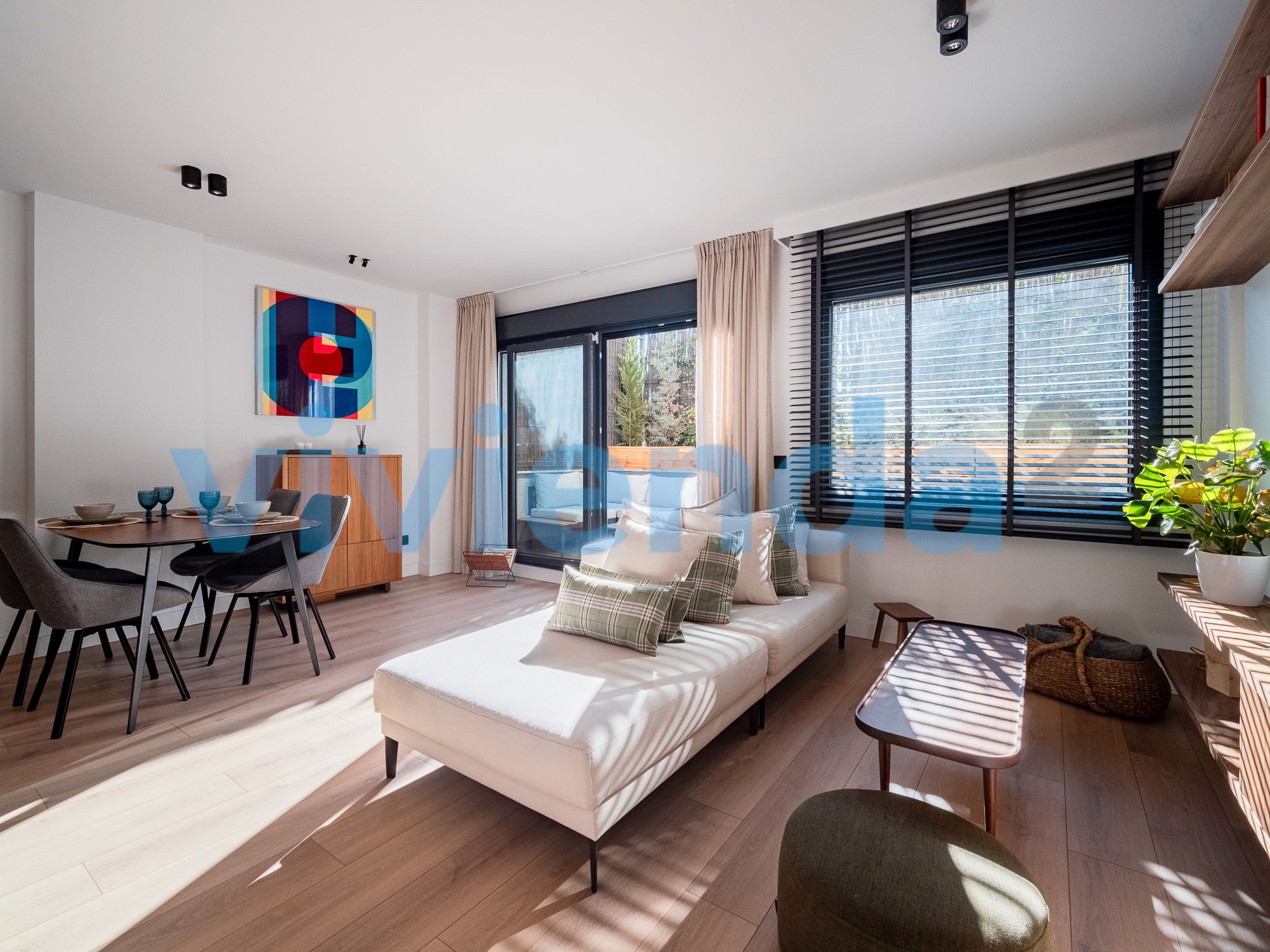 Bedroom of Flat for sale in  Madrid Capital  with Air Conditioner, Heating and Terrace