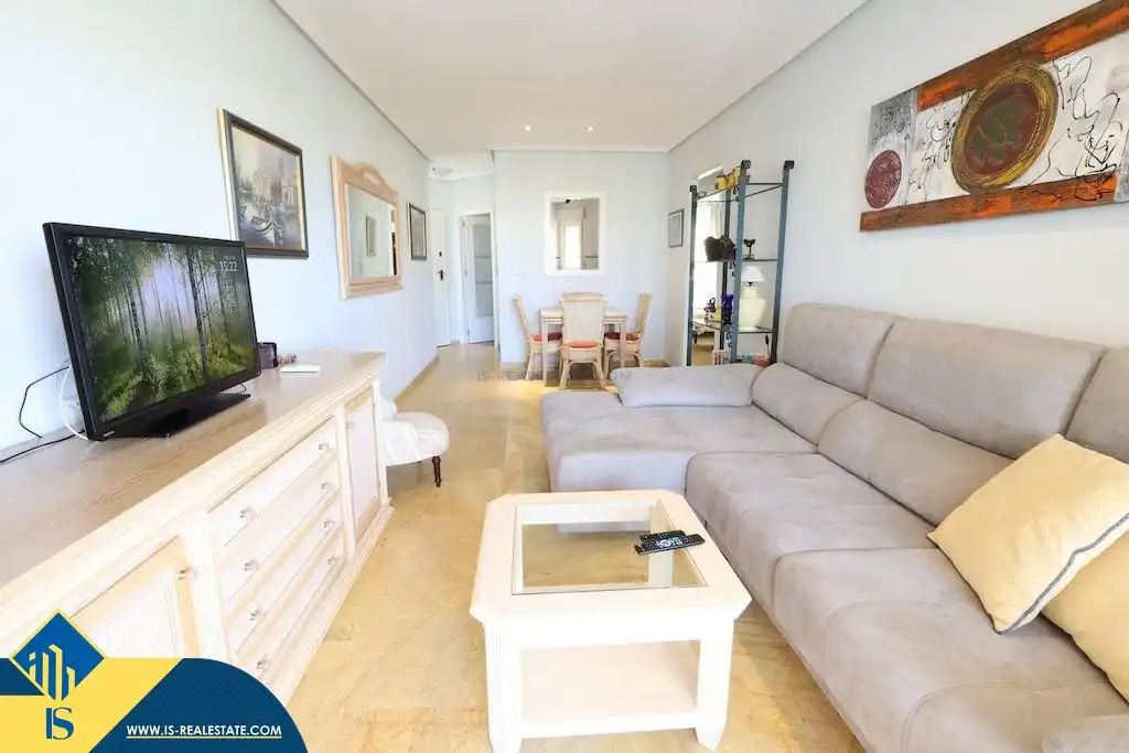 Wohnzimmer von Wohnung zur Miete in Orihuela mit Klimaanlage, Terrasse und Möbliert