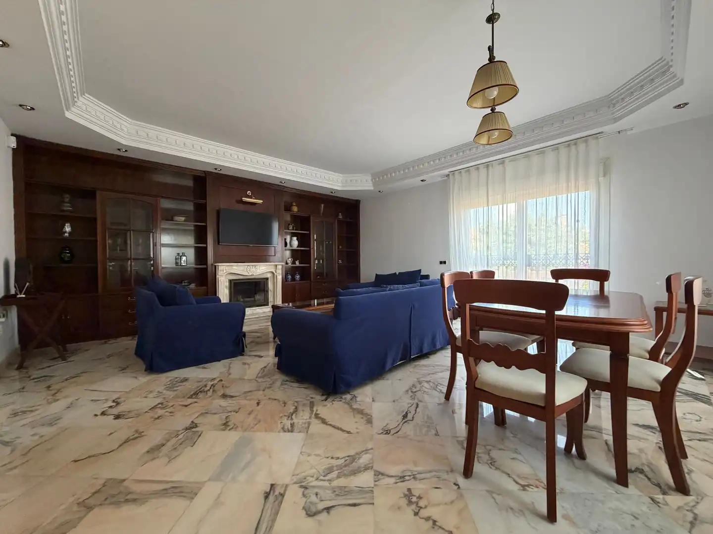 Living room of Detached homes for sale in Marbella  with Terrace and Balcony