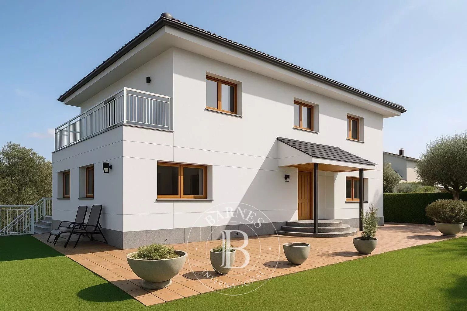 Vista exterior de Casa o xalet en venda en Mataró amb Aire condicionat, Calefacció i Terrassa