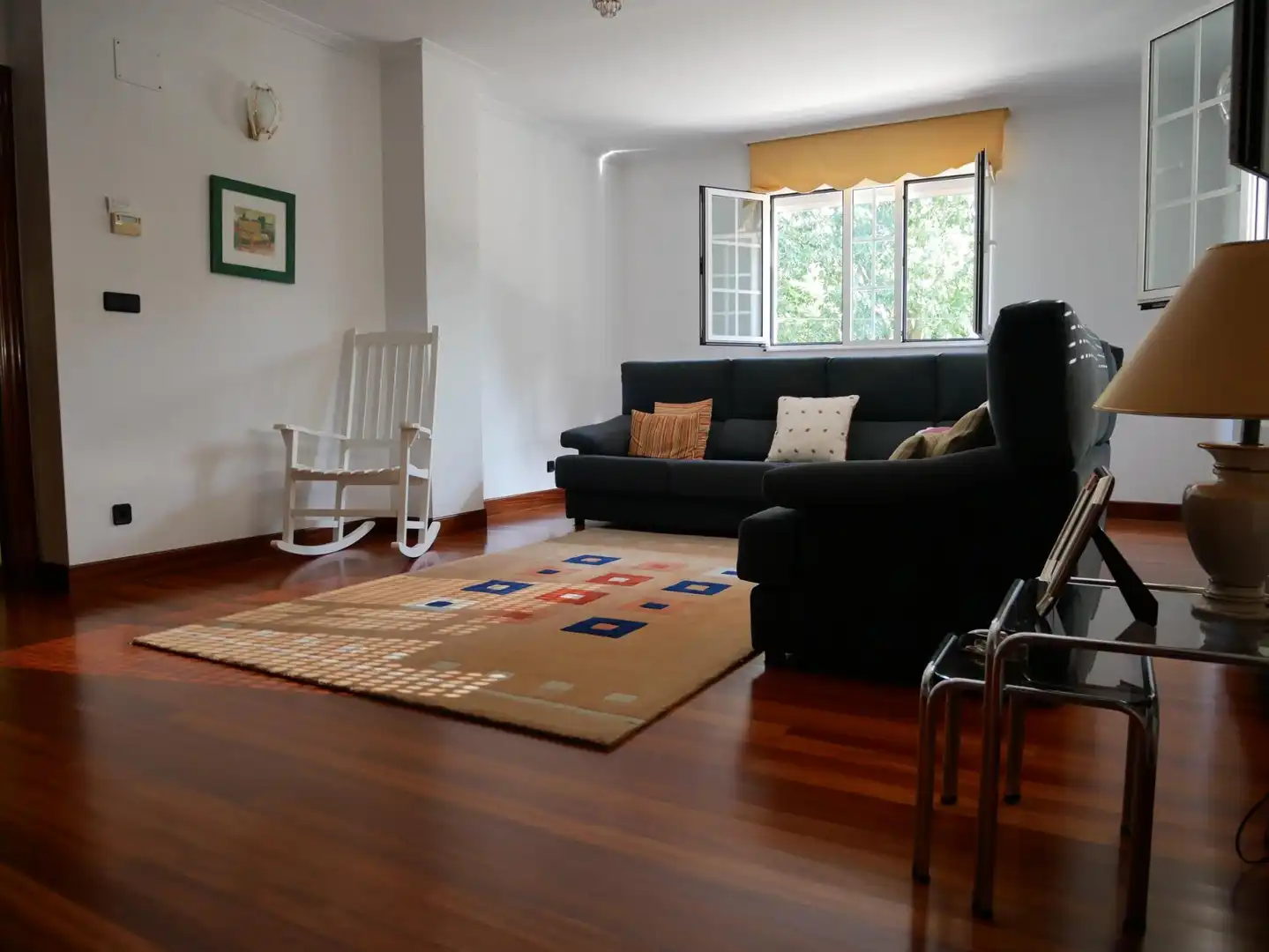 Sala de estar de Casa o chalet en venta en Arrankudiaga / Zollo con Calefacción, Jardín privado y Terraza