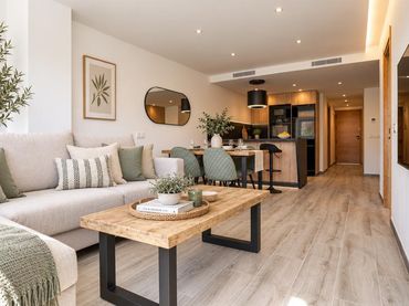 Apartament amb piscina de lloguer a Estepona Pueblo