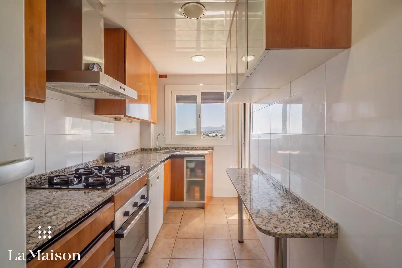 Kitchen of Flat for sale in Sant Andreu de Llavaneres  with Private garden, Terrace and Balcony