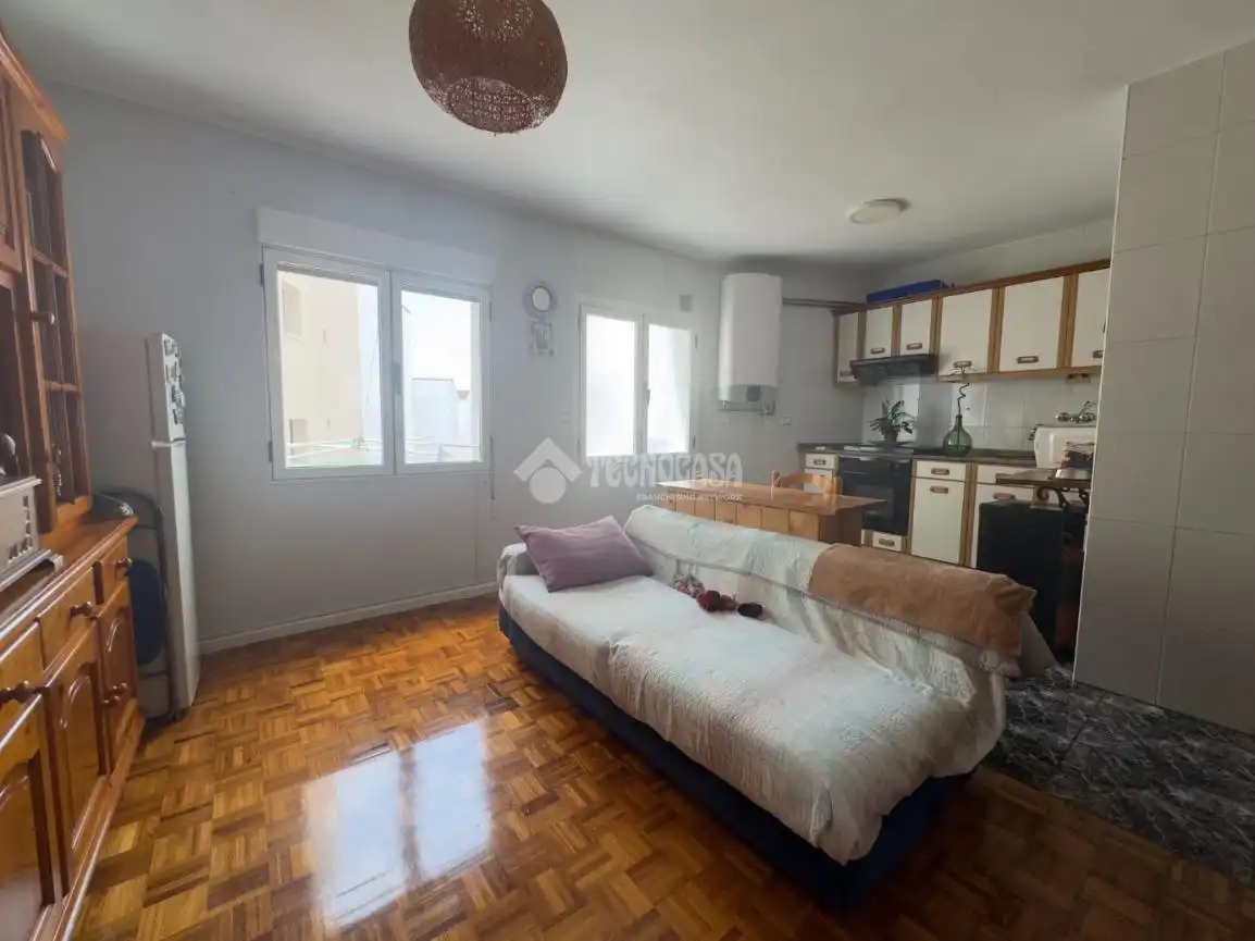 Sala de estar de Piso en venta en Gijón 