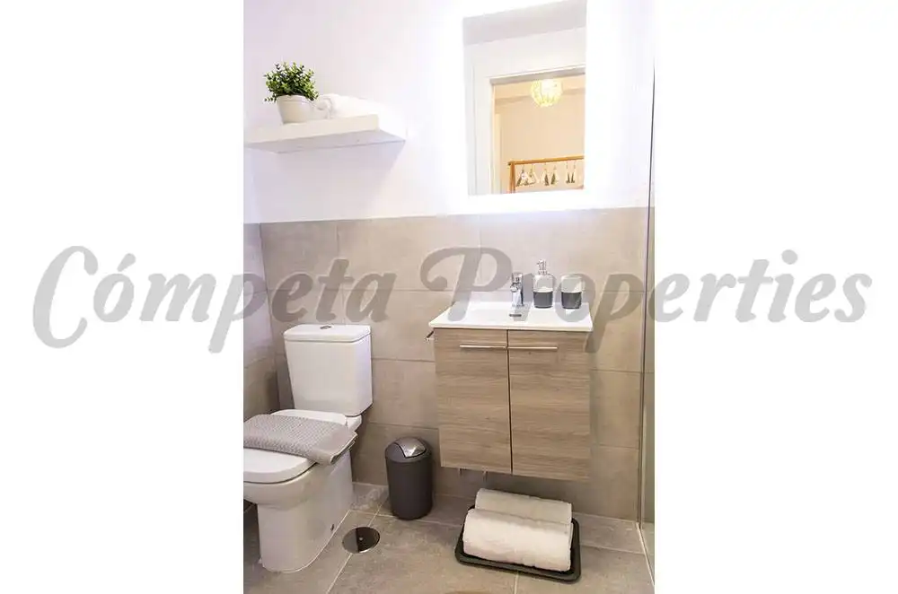Baño de Casa o chalet en venta en Cómpeta con Aire acondicionado, Terraza y Amueblado