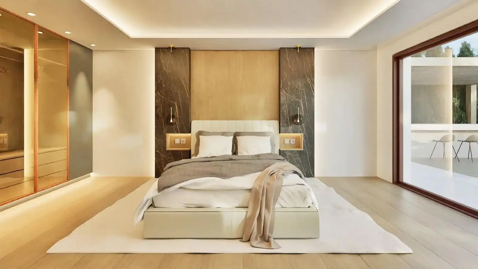 Bedroom of Houses for sale in Altea  with Air Conditioner, Private garden and Terrace
