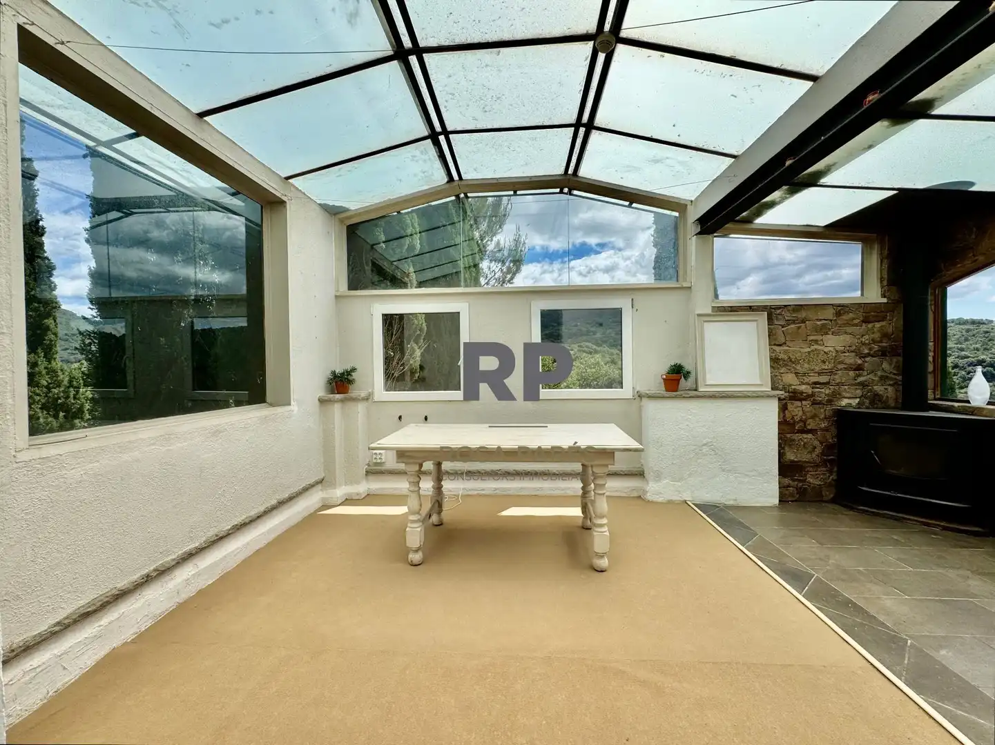 Terrace of Houses for sale in Sant Martí de Centelles  with Heating, Private garden and Terrace