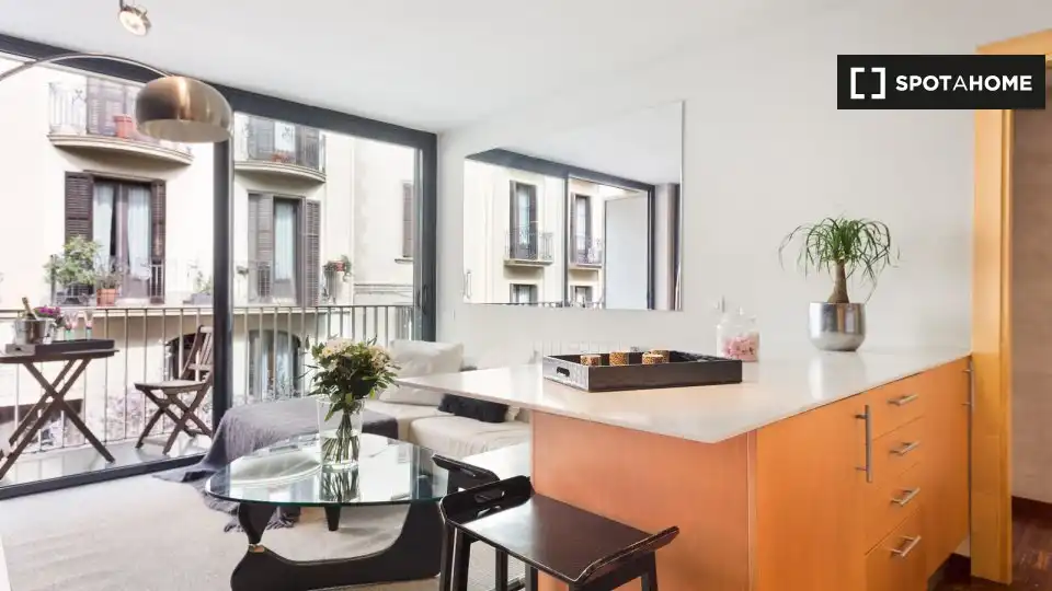 Appartamento con terrazza in affitto a Sarrià - Sant Gervasi