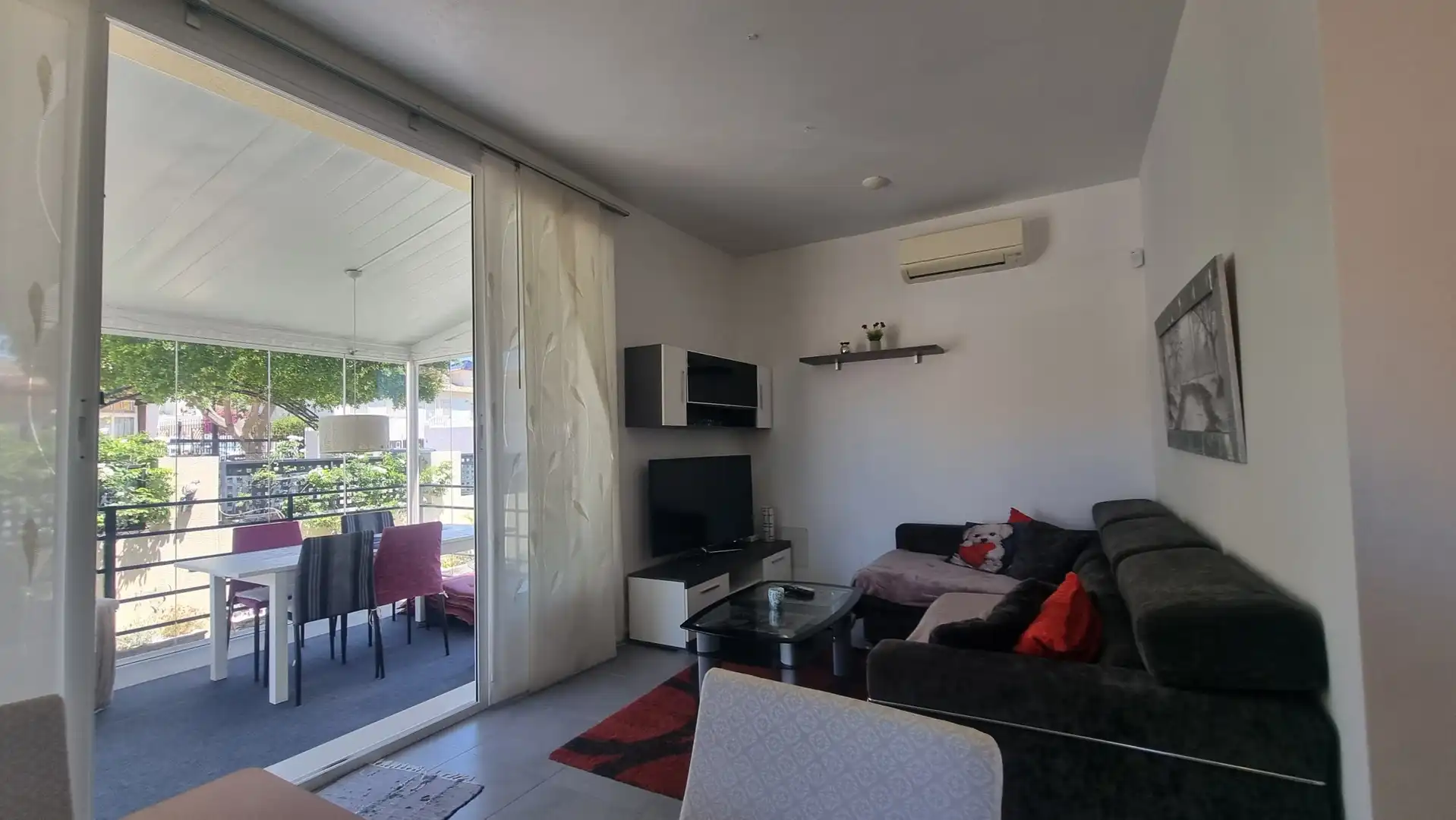 Sala d'estar de Casa o xalet en venda en Rojales amb Aire condicionat, Jardí privat i Terrassa