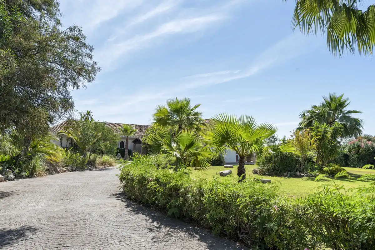 Jardí de Casa o xalet en venda en Benahavís amb Aire condicionat, Jardí privat i Terrassa