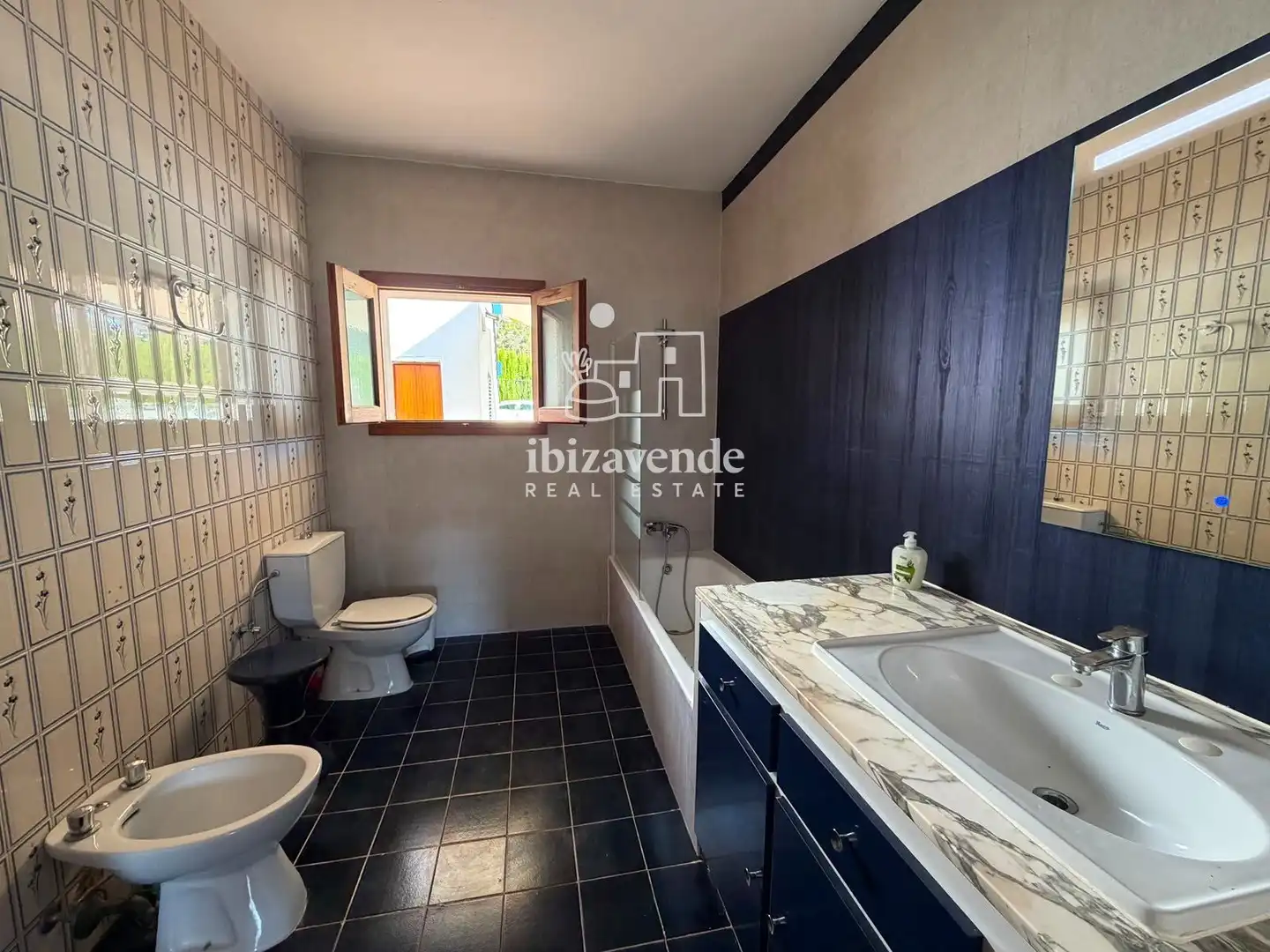 Jardín de Casa o chalet de alquiler en Santa Eulària des Riu con Aire acondicionado, Piscina y Amueblado