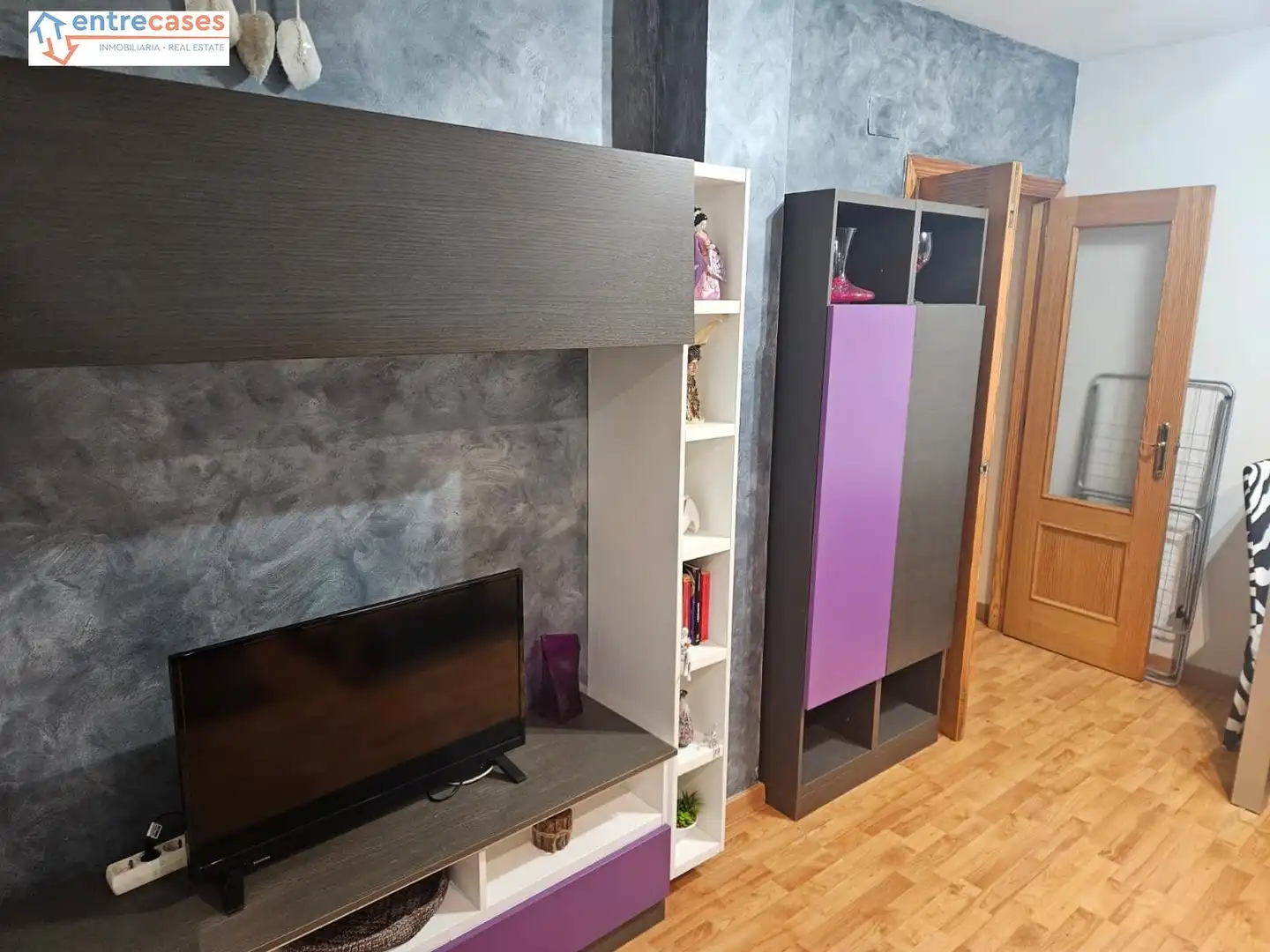 Sala de estar de Piso en venta en Gilet con Aire acondicionado, Calefacción y Amueblado