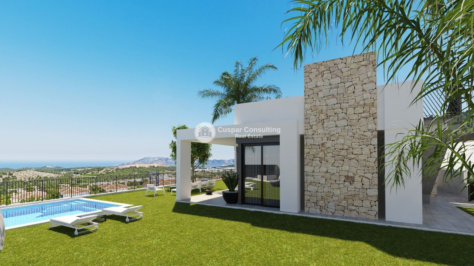 Duplex for sale in Polop  with Heating, Private garden and Terrace