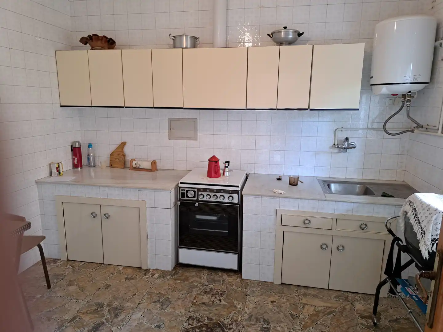 Cocina de Casa o chalet en venta en O Carballiño   con Terraza, Amueblado y Balcón