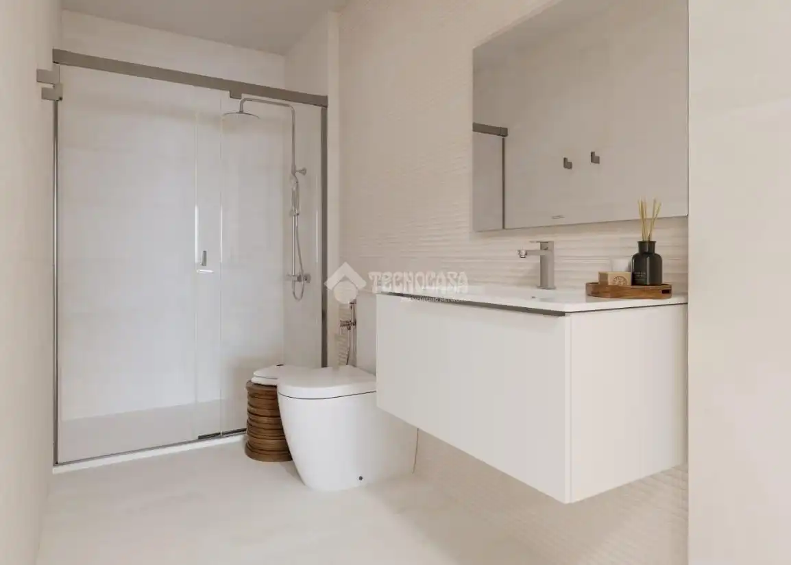 Bathroom of Flat for sale in Utebo  with Air Conditioner, Heating and Terrace
