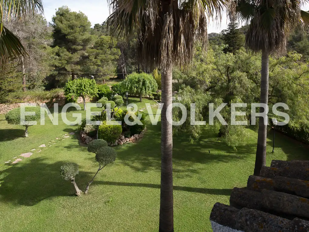 Garden of Houses for sale in Náquera  with Air Conditioner, Heating and Private garden