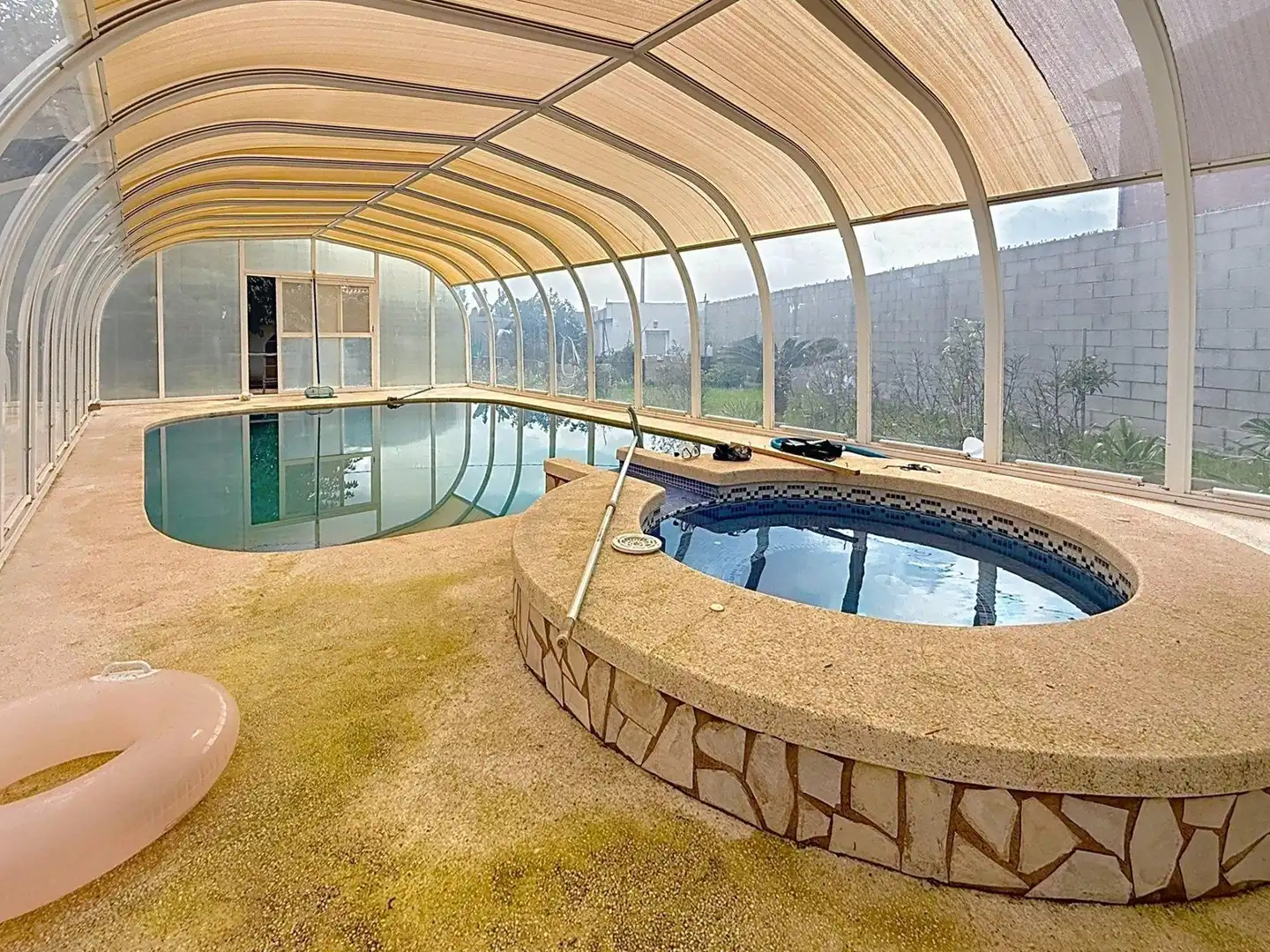 Swimming pool of Houses for sale in Castellón de la Plana / Castelló de la Plana  with Air Conditioner, Terrace and Swimming Pool