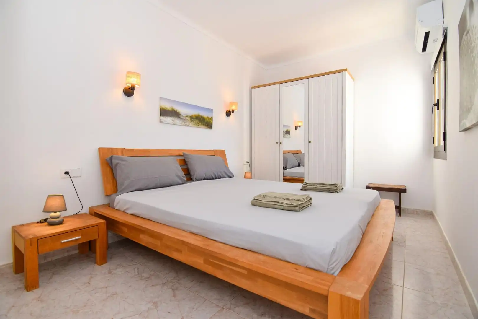 Dormitori de Casa o xalet de lloguer en Artà amb Aire condicionat, Calefacció i Jardí privat