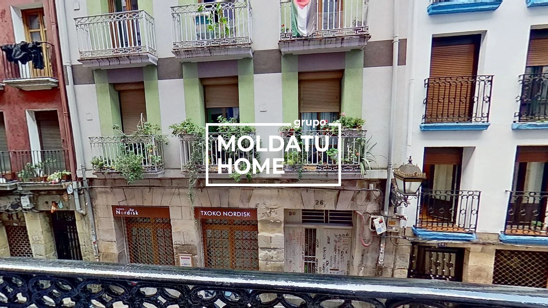 Exterior view of Flat for sale in Bilbao   with Heating and Terrace
