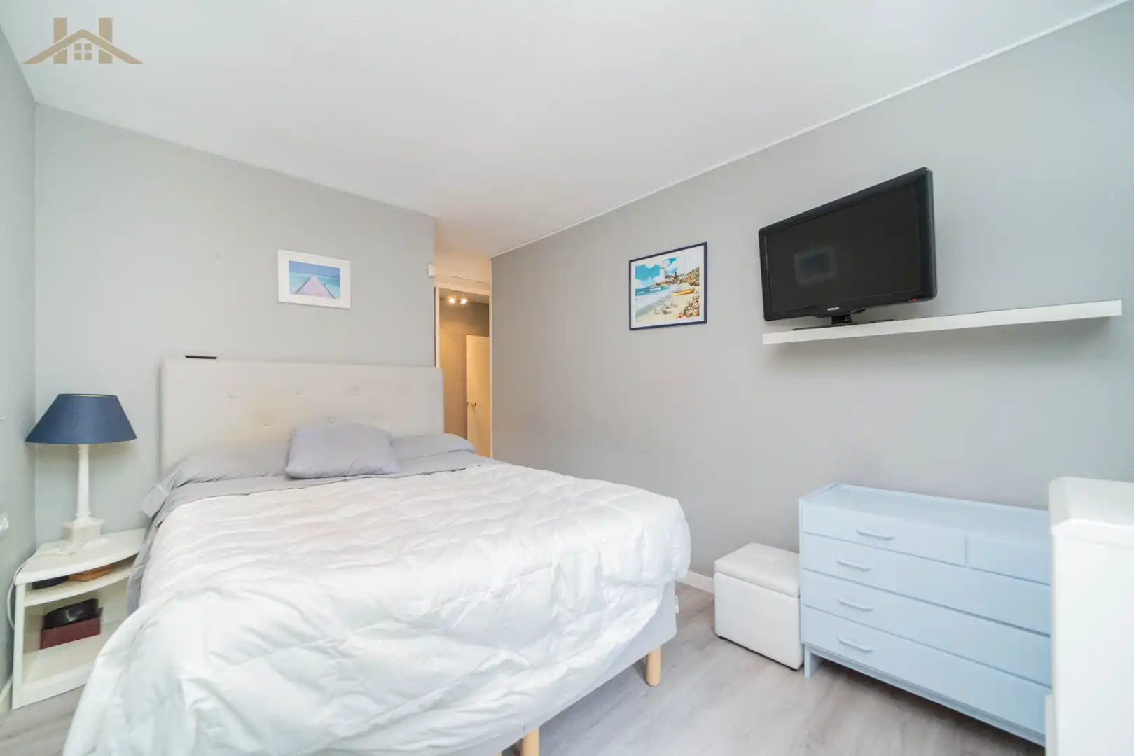 Schlafzimmer von Wohnung zum Verkauf in Villaviciosa de Odón mit Klimaanlage, Heizung und Terrasse