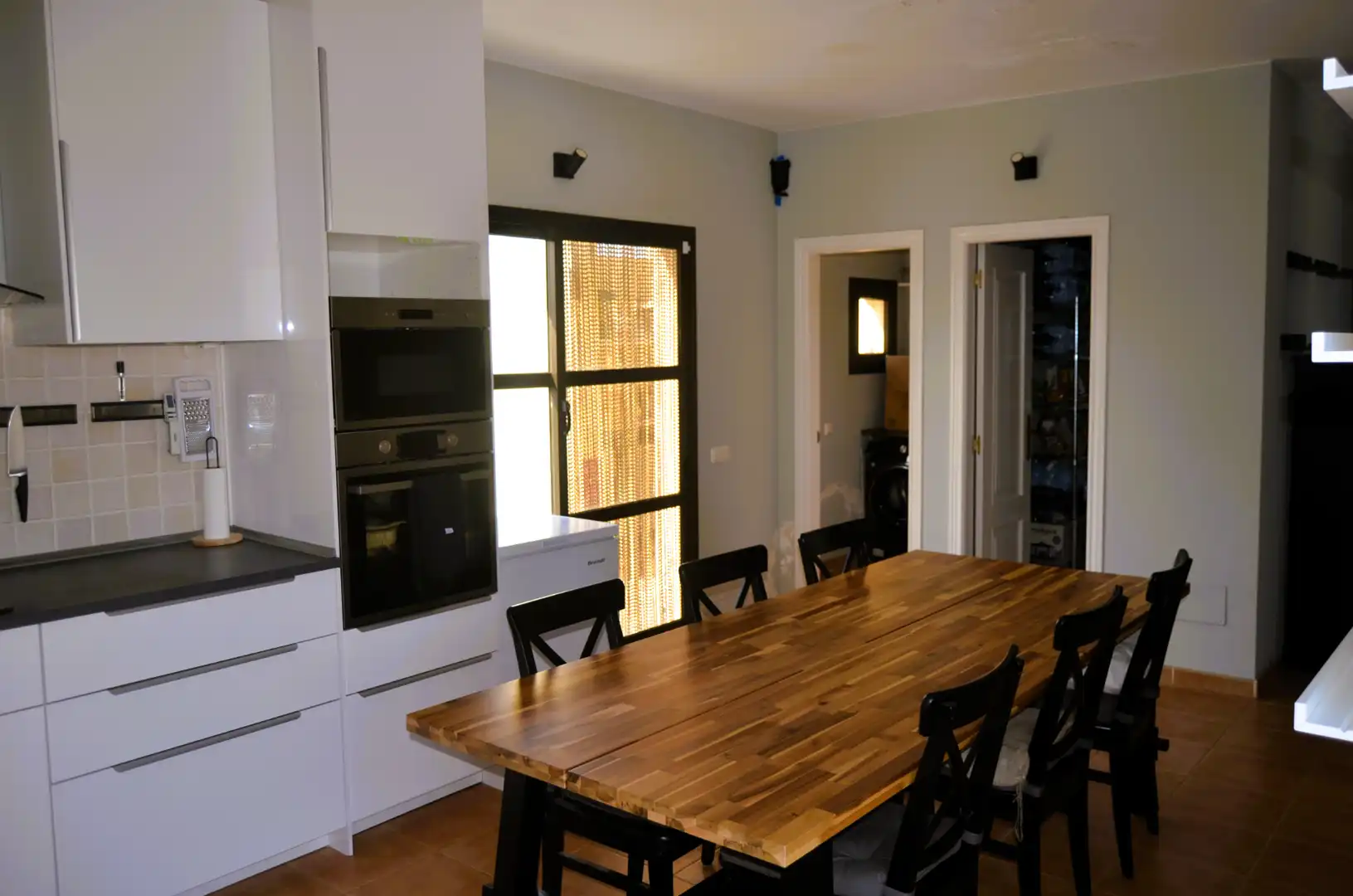Cuina de Casa o xalet en venda en Antigua amb Aire condicionat, Jardí privat i Terrassa
