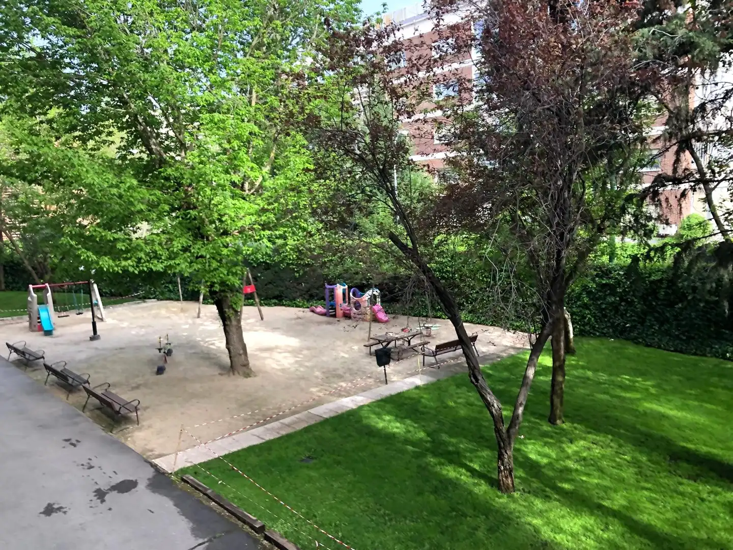 Jardí de Pis de lloguer en Madrid amb Calefacció, Terrassa i Forn