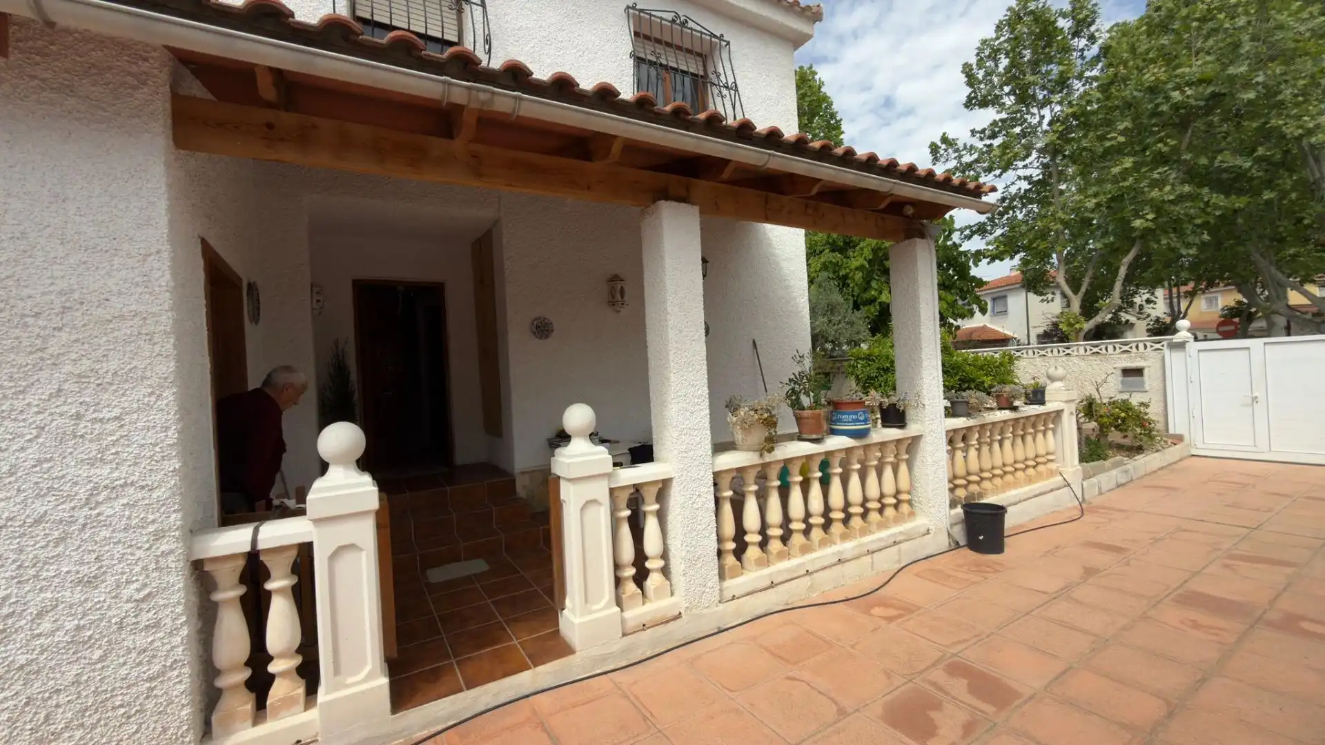 Exterior view of Detached homes for sale in San Vicente del Raspeig / Sant Vicent del Raspeig  with Storage room and Balcony