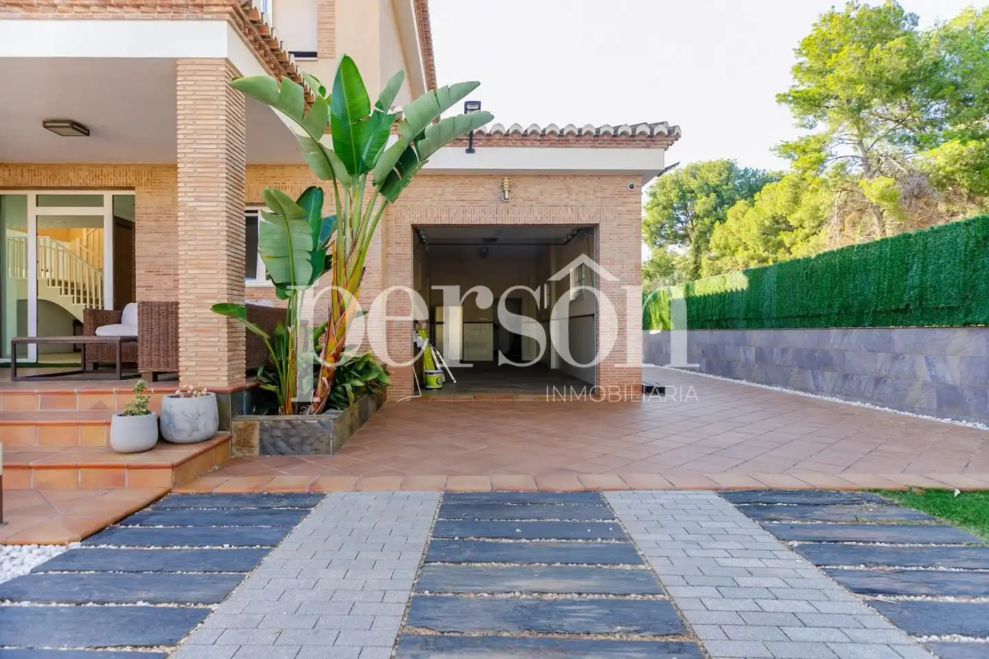 Terrace of Houses for rent in Bétera  with Air Conditioner, Private garden and Terrace