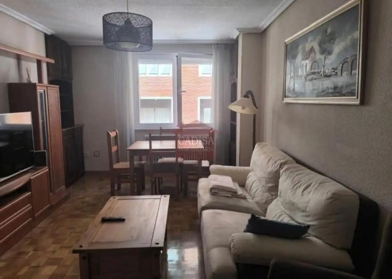 Sala de estar de Piso de alquiler en Salamanca con Calefacción, Parquet y Terraza